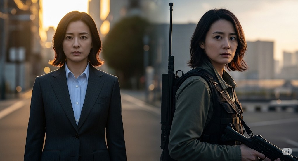 女優業もこなす林原めぐみ Vivant 何役? ドラマ『VIVANT』における林原めぐみの声の出演を暗示する、ミステリアスで奥行きのある画像です。