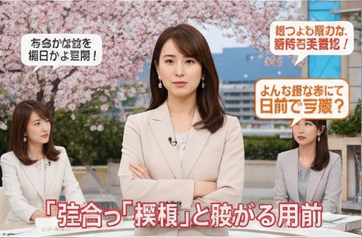 情報番組のパネルディスカッションで、腕を組んで正面を見据える金子恵美さん