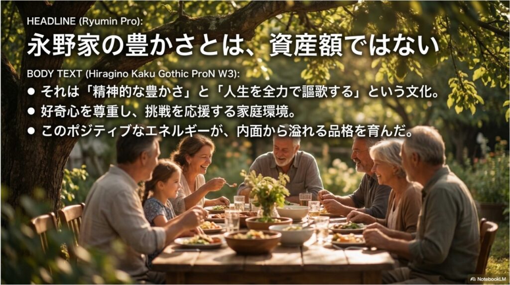 永野家の真の豊かさとは資産額ではなく好奇心を尊重し挑戦を応援する家庭環境