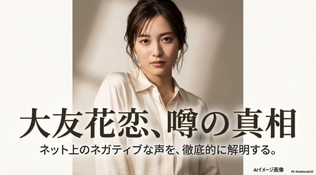 大友花恋「噂の真相」ネット上のネガティブな声を徹底的に解明するアイキャッチ