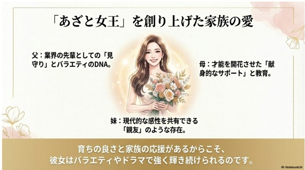 「あざと女王」森香澄を創り上げた家族の愛と絆