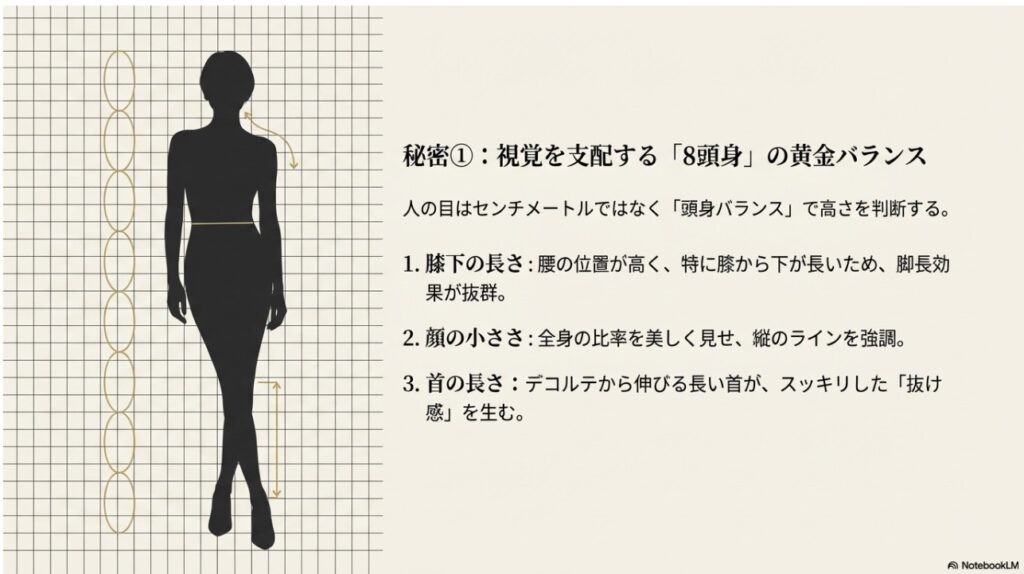 高身長がコンプレックスだった若い頃と、それを武器にした現在の長澤まさみの比較。姿勢と立ち振る舞いの変化
