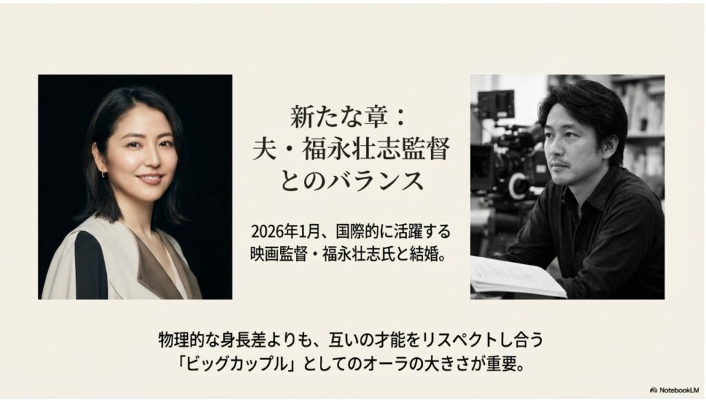 長澤まさみの夫・映画監督の福永壮志氏。2026年の結婚発表と二人の才能のリスペクトについて