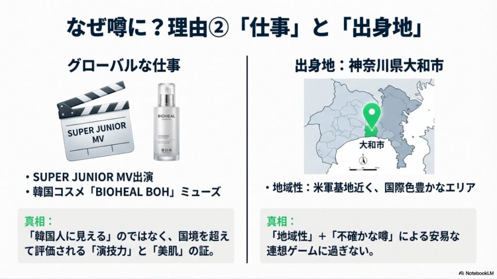 韓国コスメのミューズやMV出演など仕事で活躍する川栄李奈