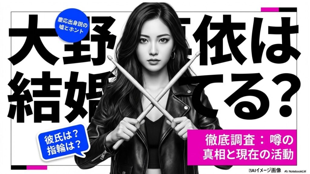 大野真依は結婚してる？彼氏や指輪の噂を徹底調査（アイキャッチ）