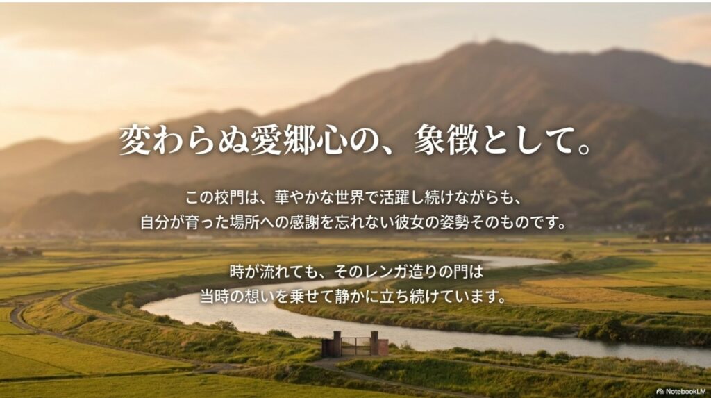 変わらぬ愛郷心の象徴として。華やかな世界で活躍しながらも故郷への感謝を忘れない松田聖子の姿勢