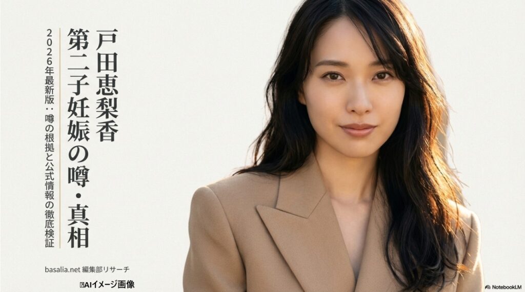 戸田恵梨香 第二子妊娠の噂と真相 2026年最新リサーチ