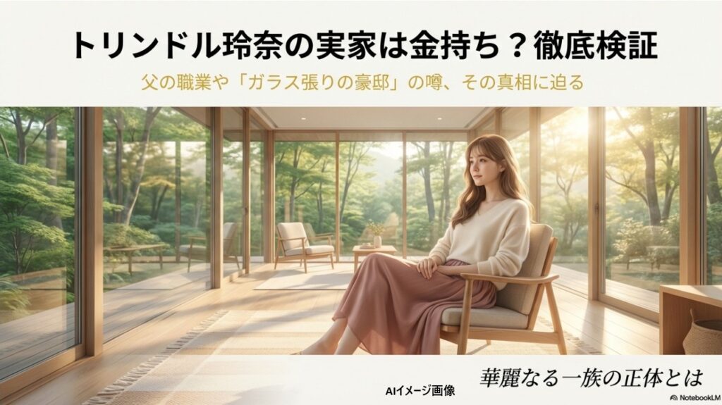 トリンドル玲奈の実家は金持ち？父の職業や豪邸の噂を検証するアイキャッチ画像