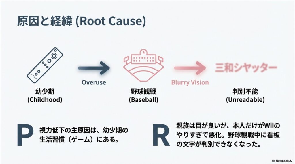 牧野真莉愛の視力低下の原因と経緯：幼少期のゲーム習慣から野球観戦で文字がぼやけて見えるまで