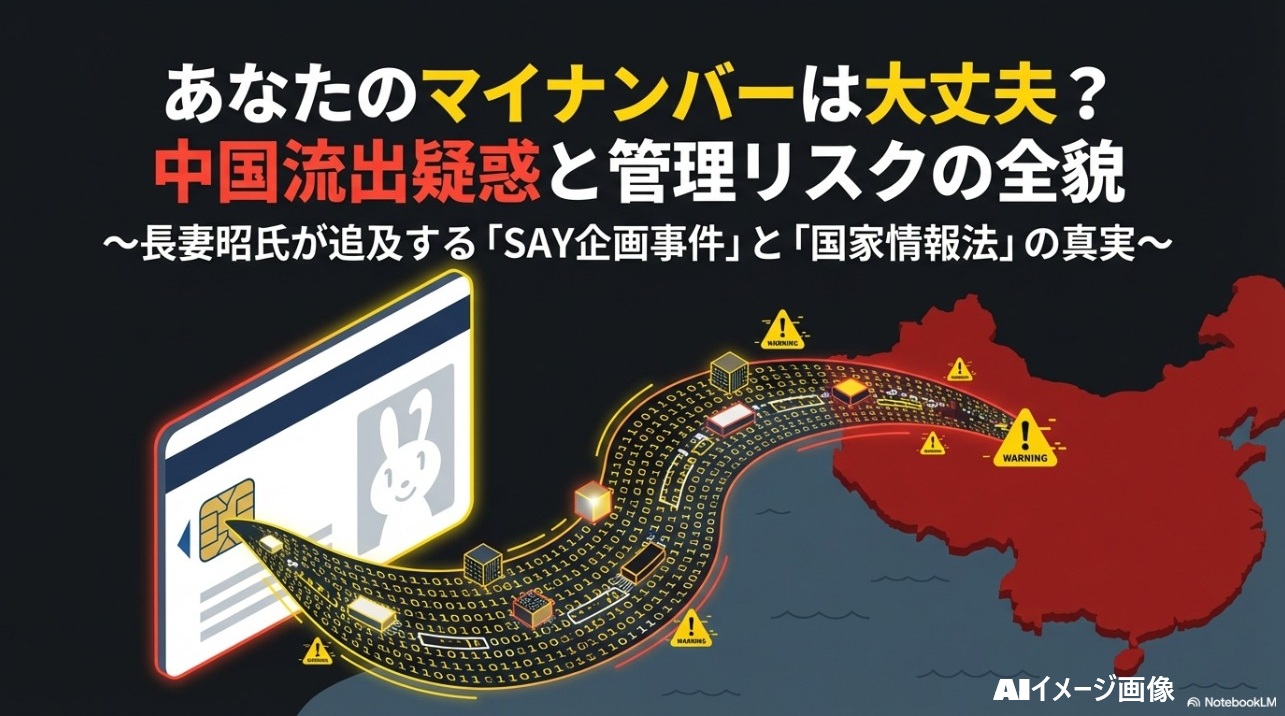 マイナンバー制度の運用課題とデータ管理の仕組みを解説するイメージ画像