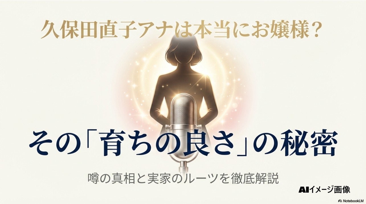 久保田直子アナの実家のルーツと育ちの良さの秘密を解説するアイキャッチ画像