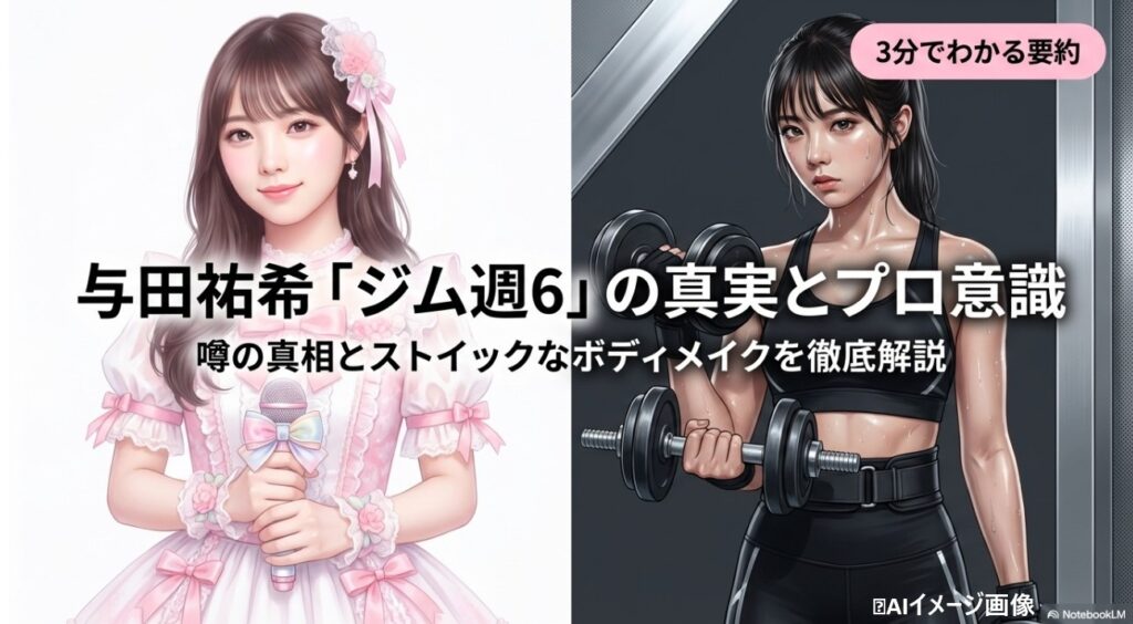 与田祐希「ジム週6」の真実とプロ意識を解説するアイキャッチ画像