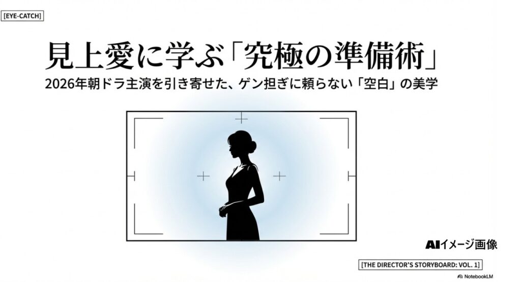 見上愛の究極の準備術と2026年朝ドラ主演に関するアイキャッチ画像