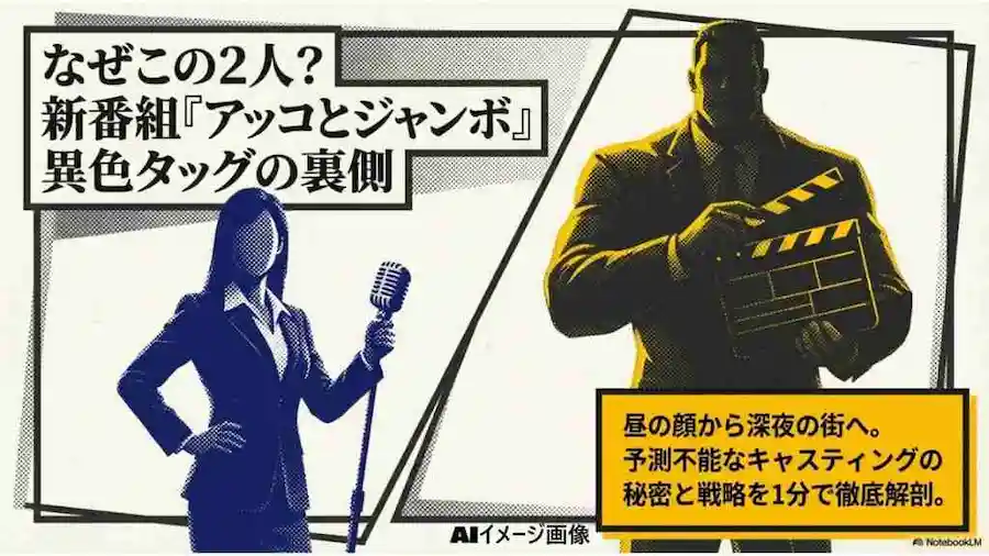 和田アキ子とジャンボたかおの接点は？のアイキャッチ画像