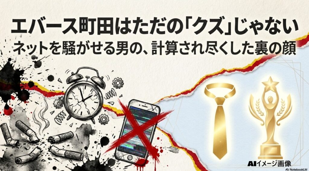 エバース町田はただのクズじゃない、計算され尽くした裏の顔を持つ男の紹介画像