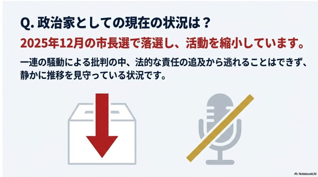 検察の起訴判断から裁判・処罰に至る今後の法的手続きの流れを説明する画像