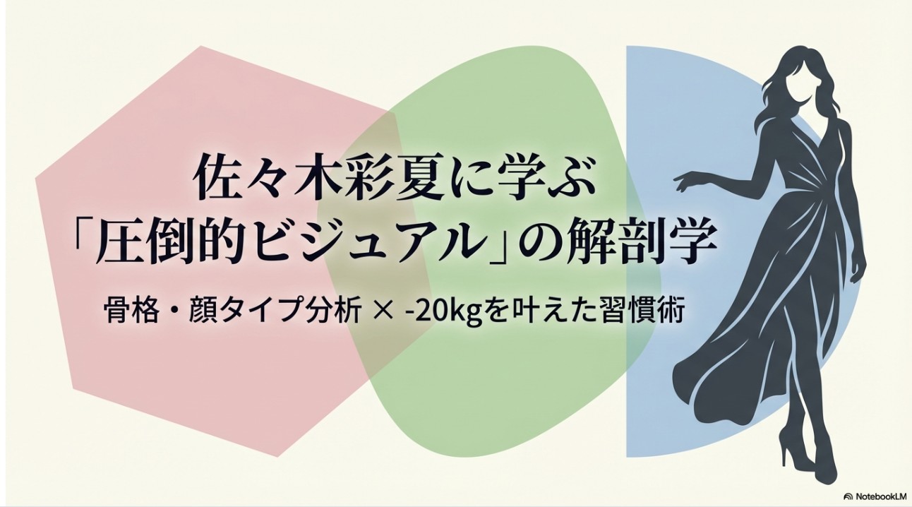 佐々木彩夏に学ぶ圧倒的ビジュアルの解剖学アイキャッチ画像
