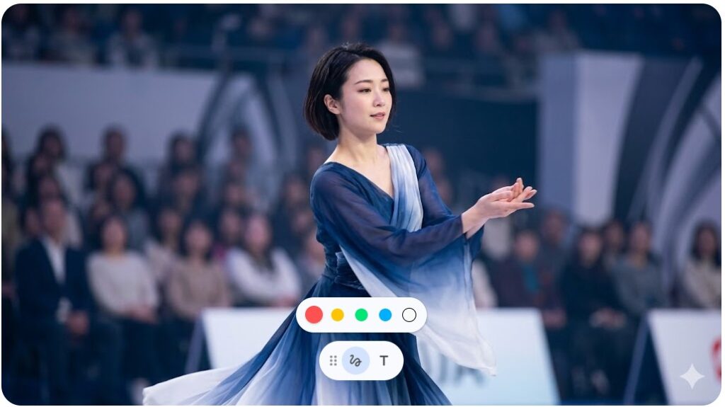 ステージ上で優雅かつ完璧なダンスを披露する谷口愛季さんのイメージ画像