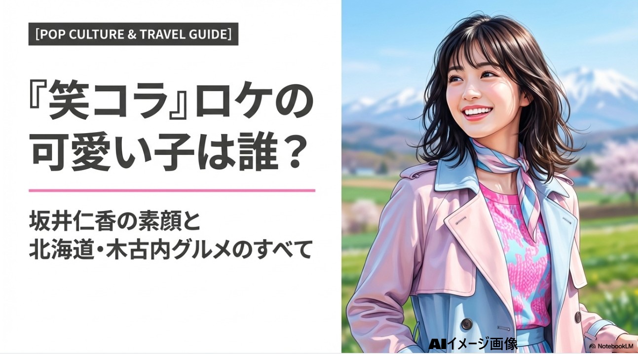 笑ってコラえてに出演した坂井仁香と北海道木古内町の絶品グルメを紹介するアイキャッチ画像